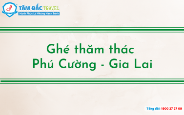 Ghé thăm thác Phú Cường - Gia Lai